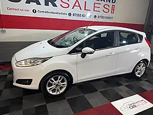 Used 2016 Ford Fiesta Zetec White - Interior and Exterior details 5