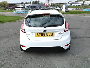Used 2016 Ford Fiesta Zetec White - Interior and Exterior details 11