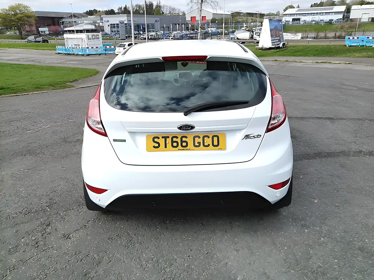 Used 2016 Ford Fiesta Zetec White - Interior and Exterior details 11