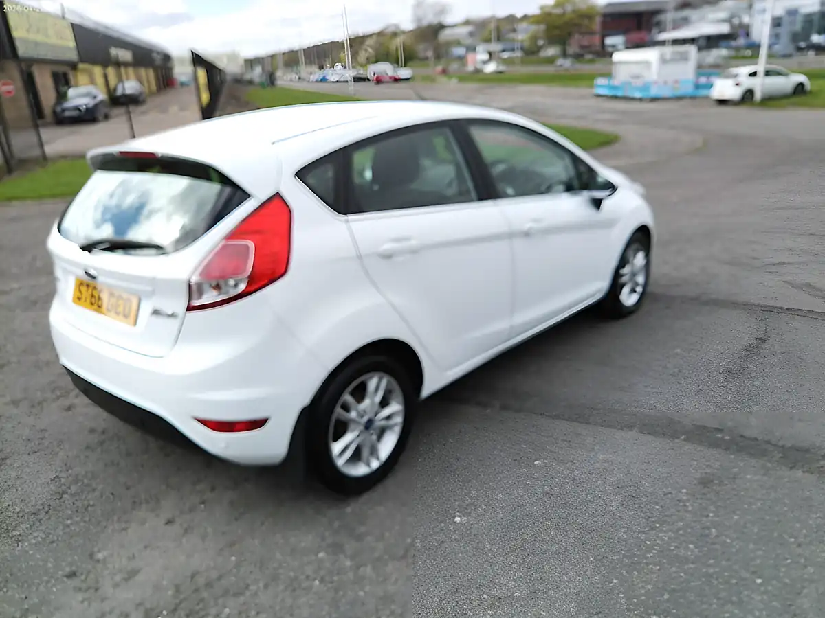 Used 2016 Ford Fiesta Zetec White - Interior and Exterior details 15