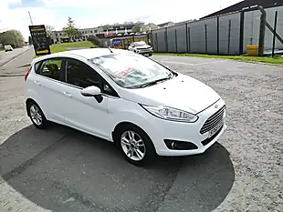 Used 2016 Ford Fiesta Zetec White - Interior and Exterior details 4