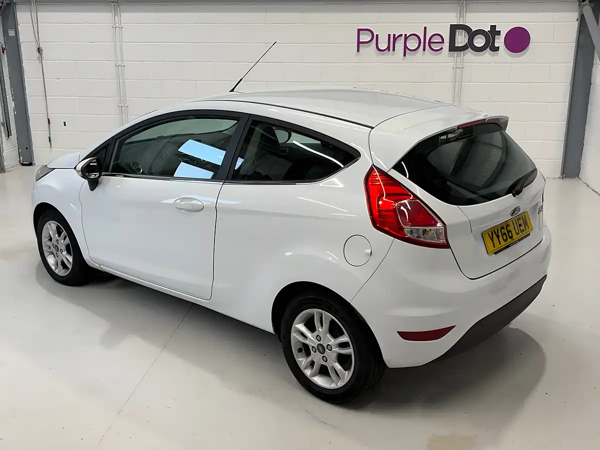 Used 2016 Ford Fiesta Zetec White - Interior and Exterior details 6