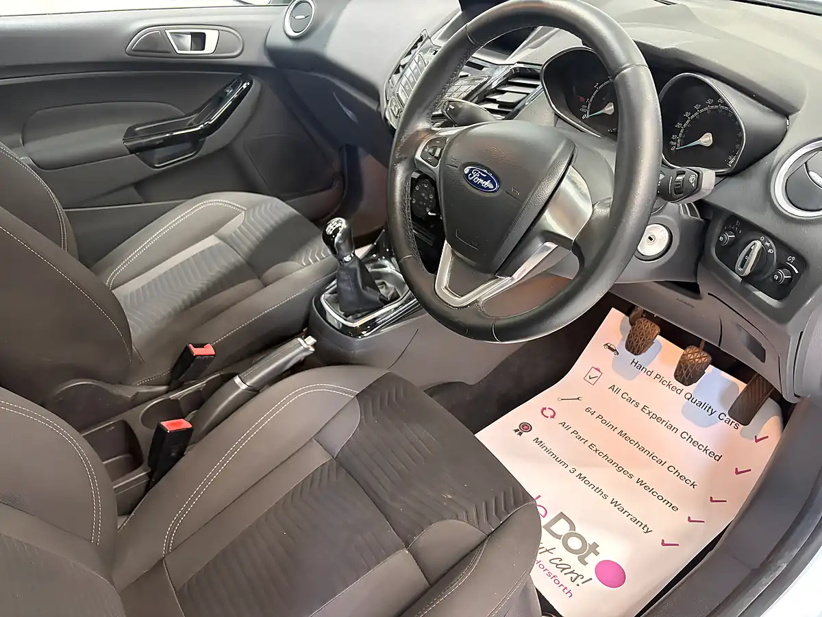 Used 2016 Ford Fiesta Zetec White - Interior and Exterior details 9