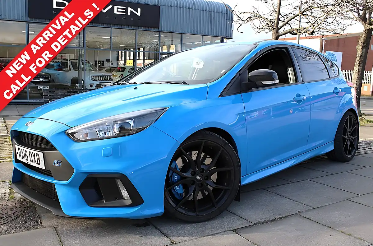 Used 2016 Ford Focus RS Blue - Interior and Exterior details 2