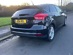 Used 2016 Ford Focus Titanium Black - Interior and Exterior details 4