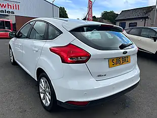 Used 2016 Ford Focus Titanium White - Interior and Exterior details 5