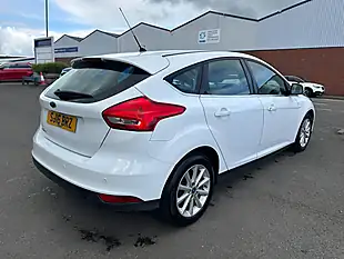 Used 2016 Ford Focus Titanium White - Interior and Exterior details 6