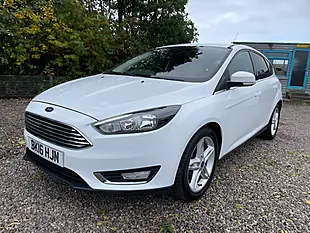 Used 2016 Ford Focus Titanium White - Interior and Exterior details 2