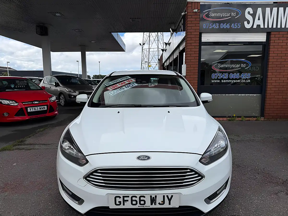 Used 2016 Ford Focus Titanium White - Interior and Exterior details 3