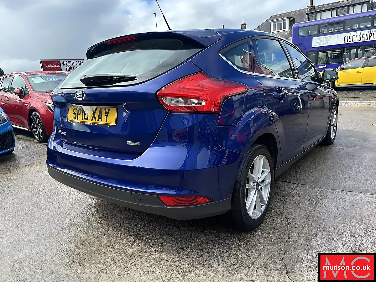 Used 2016 Ford Focus Zetec Blue - Interior and Exterior details 12