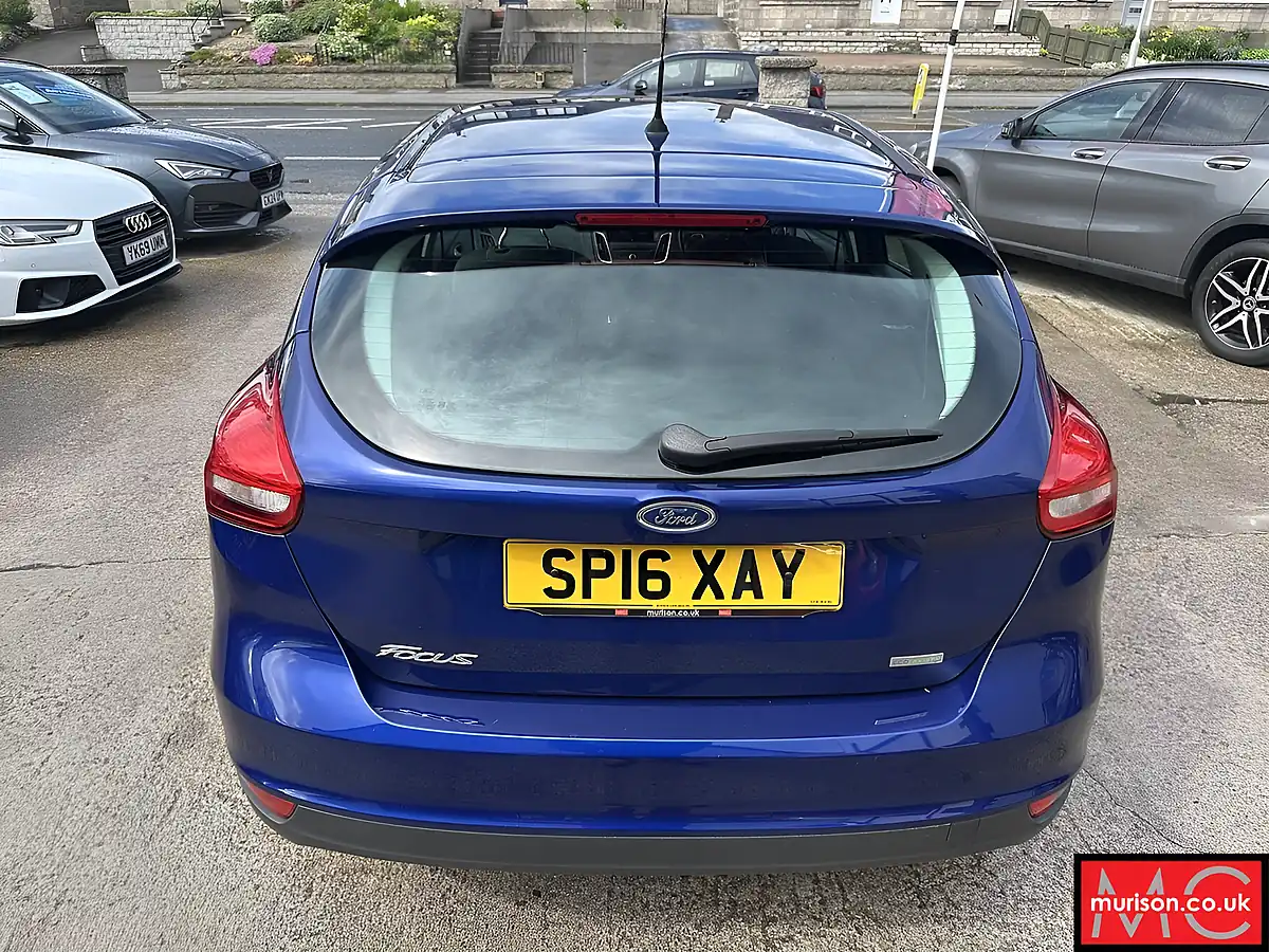Used 2016 Ford Focus Zetec Blue - Interior and Exterior details 13