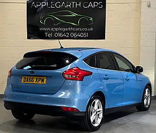 Used 2016 Ford Focus Zetec Blue - Interior and Exterior details 3