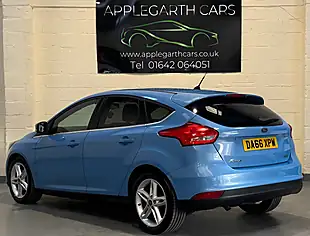 Used 2016 Ford Focus Zetec Blue - Interior and Exterior details 7
