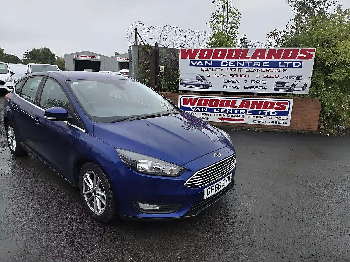 Used 2016 Ford Focus Zetec Blue - Interior and Exterior details 2