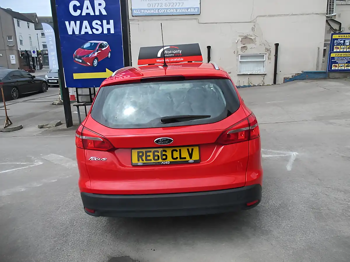Used 2016 Ford Focus Zetec Estate Red - Interior and Exterior details 4
