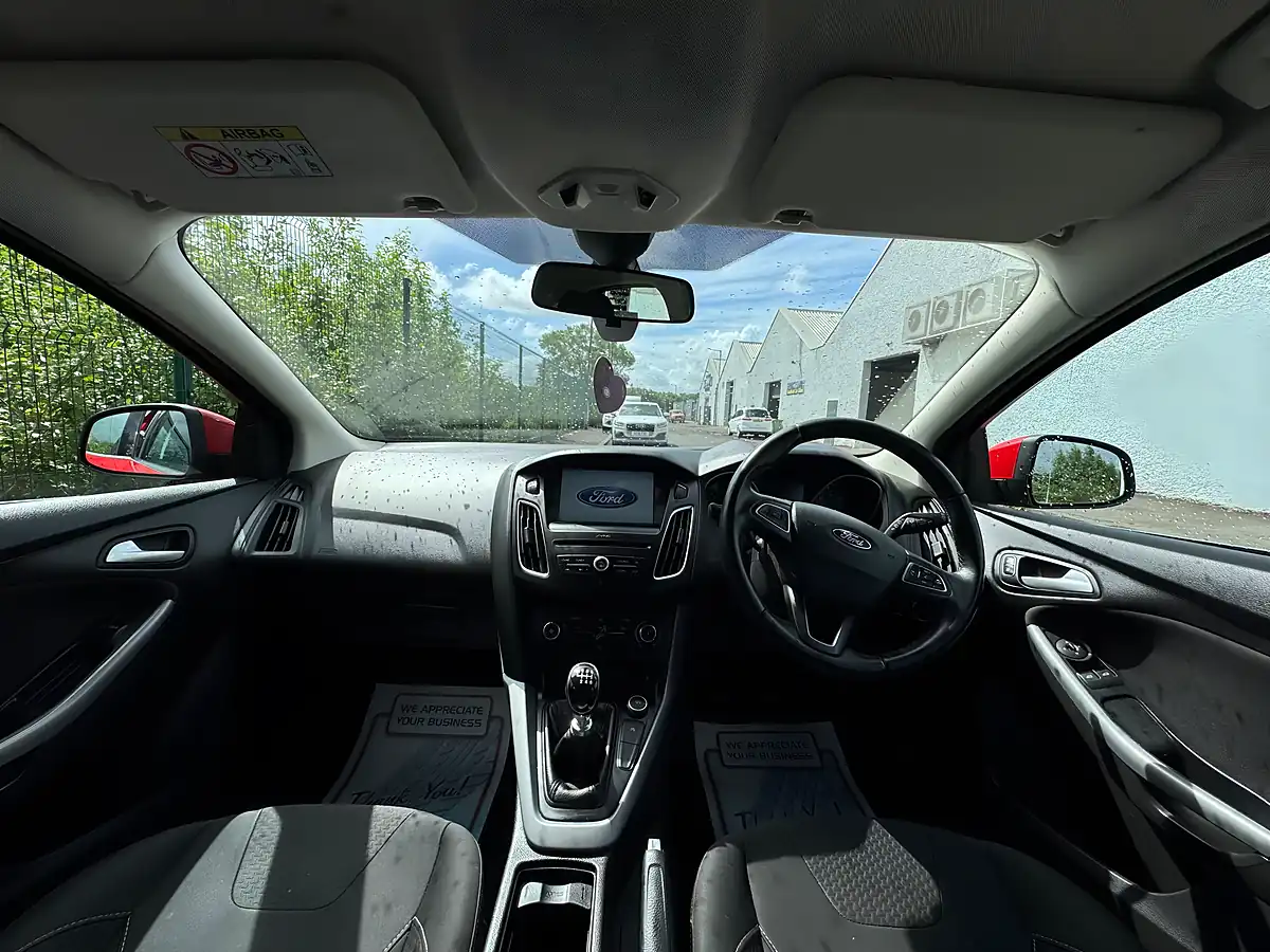 Used 2016 Ford Focus Zetec Red - Interior and Exterior details 6