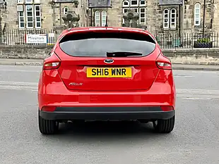 Used 2016 Ford Focus Zetec Red - Interior and Exterior details 11