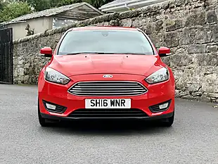Used 2016 Ford Focus Zetec Red - Interior and Exterior details 2