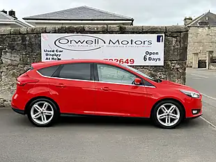 Used 2016 Ford Focus Zetec Red - Interior and Exterior details 3