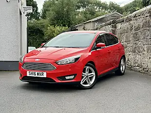 Used 2016 Ford Focus Zetec Red - Interior and Exterior details 4