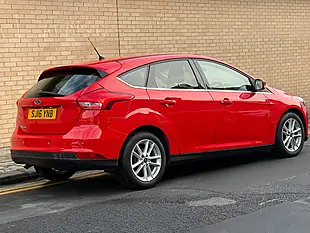 Used 2016 Ford Focus Zetec Red - Interior and Exterior details 2