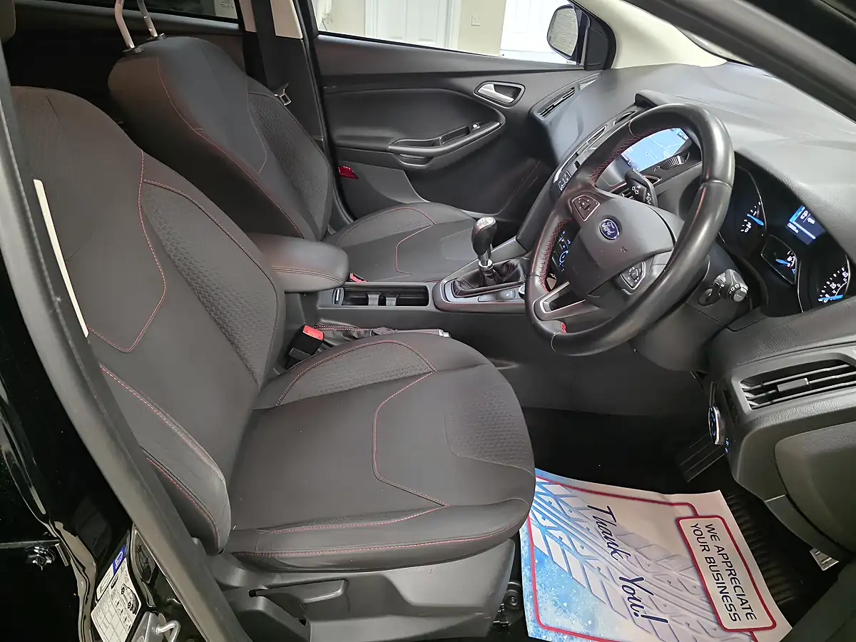 Used 2016 Ford Focus Zetec S Black Edition Black - Interior and Exterior details 14