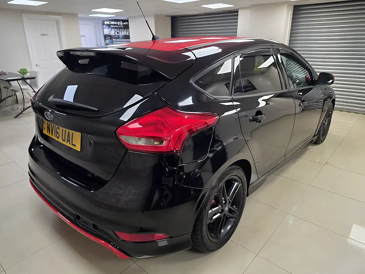 Used 2016 Ford Focus Zetec S Black Edition Black - Interior and Exterior details 4