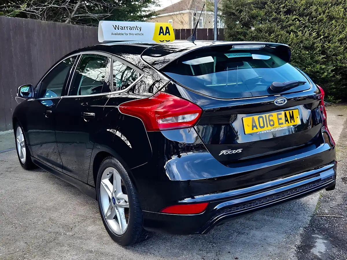 Used 2016 Ford Focus Zetec S Black - Interior and Exterior details 4
