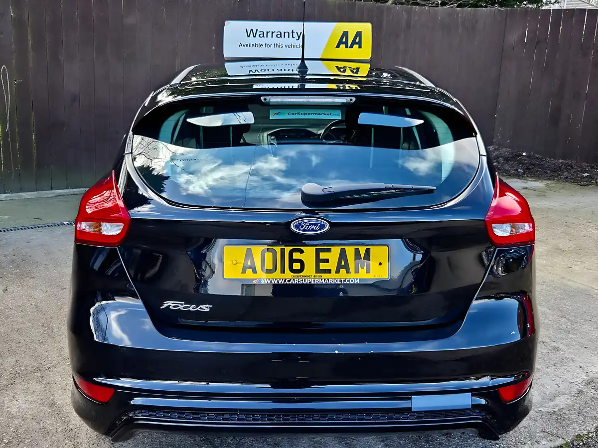 Used 2016 Ford Focus Zetec S Black - Interior and Exterior details 6