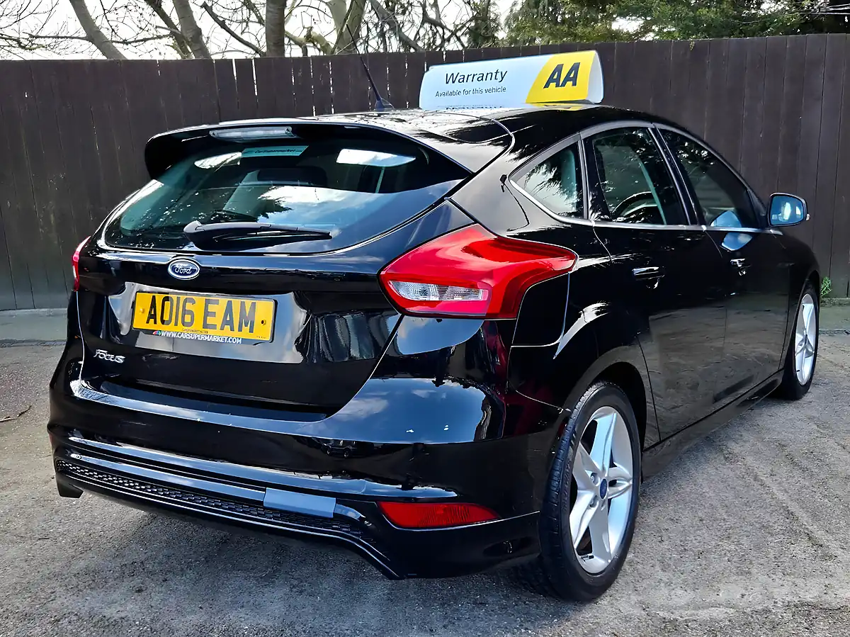 Used 2016 Ford Focus Zetec S Black - Interior and Exterior details 8
