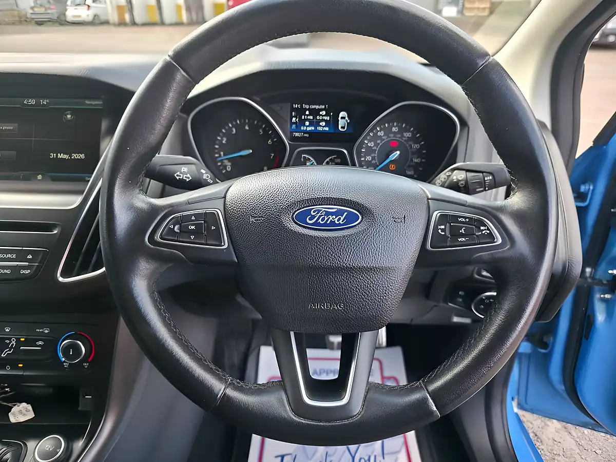 Used 2016 Ford Focus Zetec S Blue - Interior and Exterior details 15