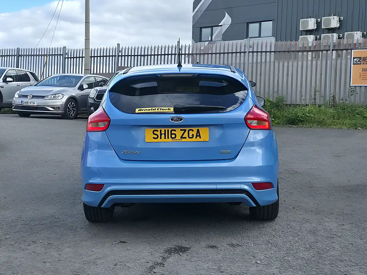 Used 2016 Ford Focus Zetec S Blue - Interior and Exterior details 2