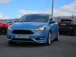 Used 2016 Ford Focus Zetec S Blue - Interior and Exterior details 3
