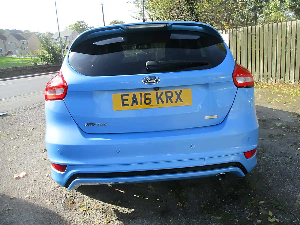 Used 2016 Ford Focus Zetec S Blue - Interior and Exterior details 6