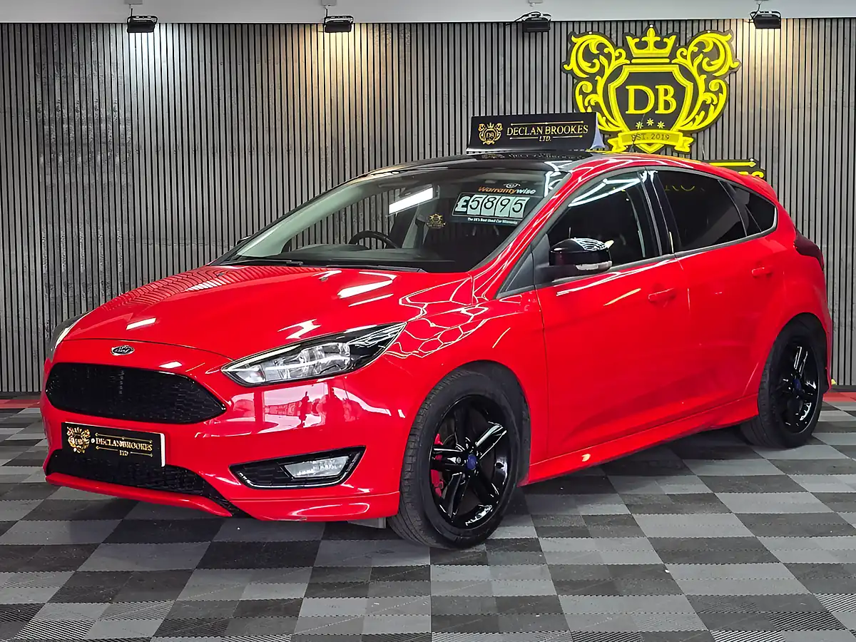 Used 2016 Ford Focus Zetec S Red Edition Red - Interior and Exterior details 7