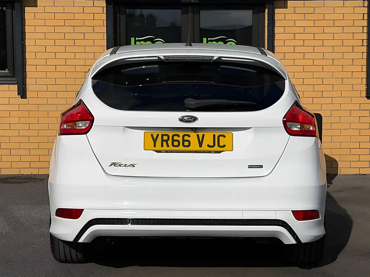 Used 2016 Ford Focus Zetec S White - Interior and Exterior details 11