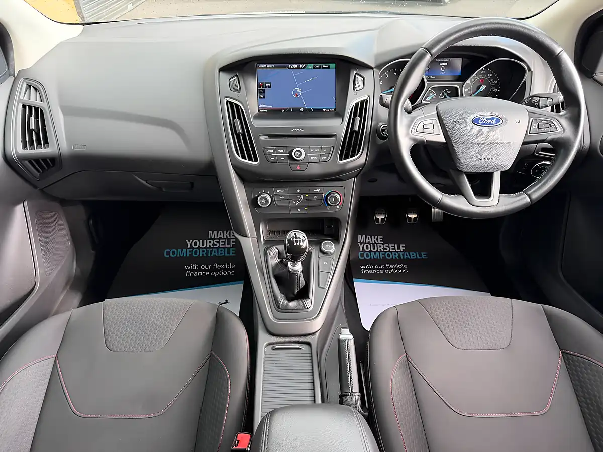 Used 2016 Ford Focus Zetec S White - Interior and Exterior details 3