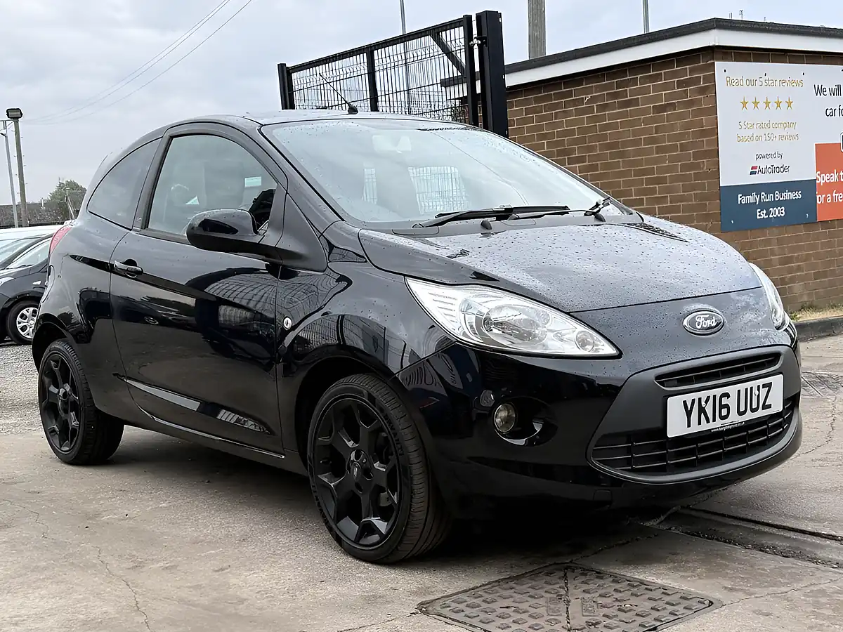 Used 2016 Ford Ka Zetec Black Edition Black - Front View