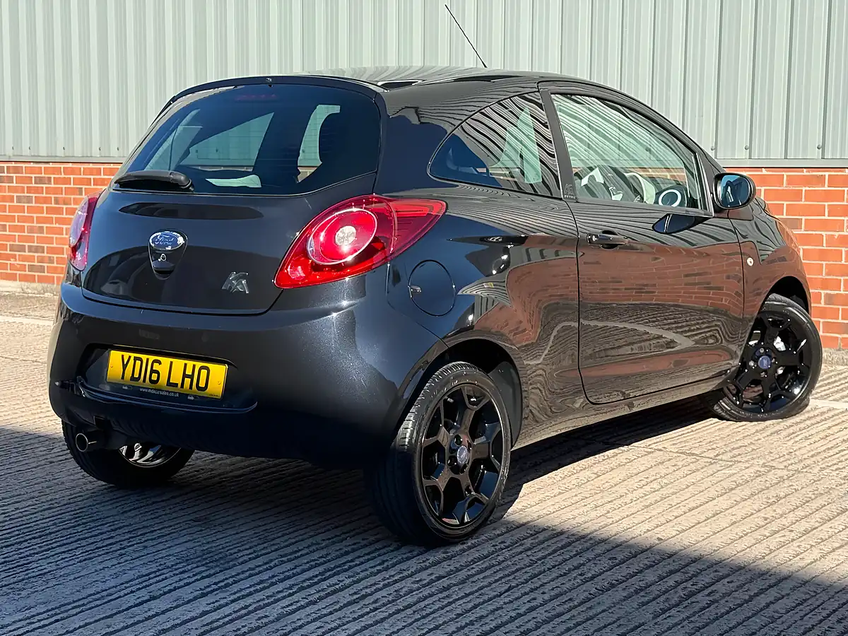 Used 2016 Ford Ka Zetec Black Edition Black - Interior and Exterior details 11