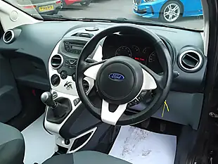 Used 2016 Ford Ka Zetec Black - Interior and Exterior details 12