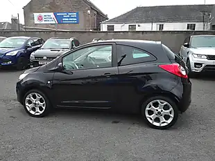 Used 2016 Ford Ka Zetec Black - Interior and Exterior details 3