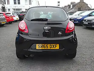 Used 2016 Ford Ka Zetec Black - Interior and Exterior details 5