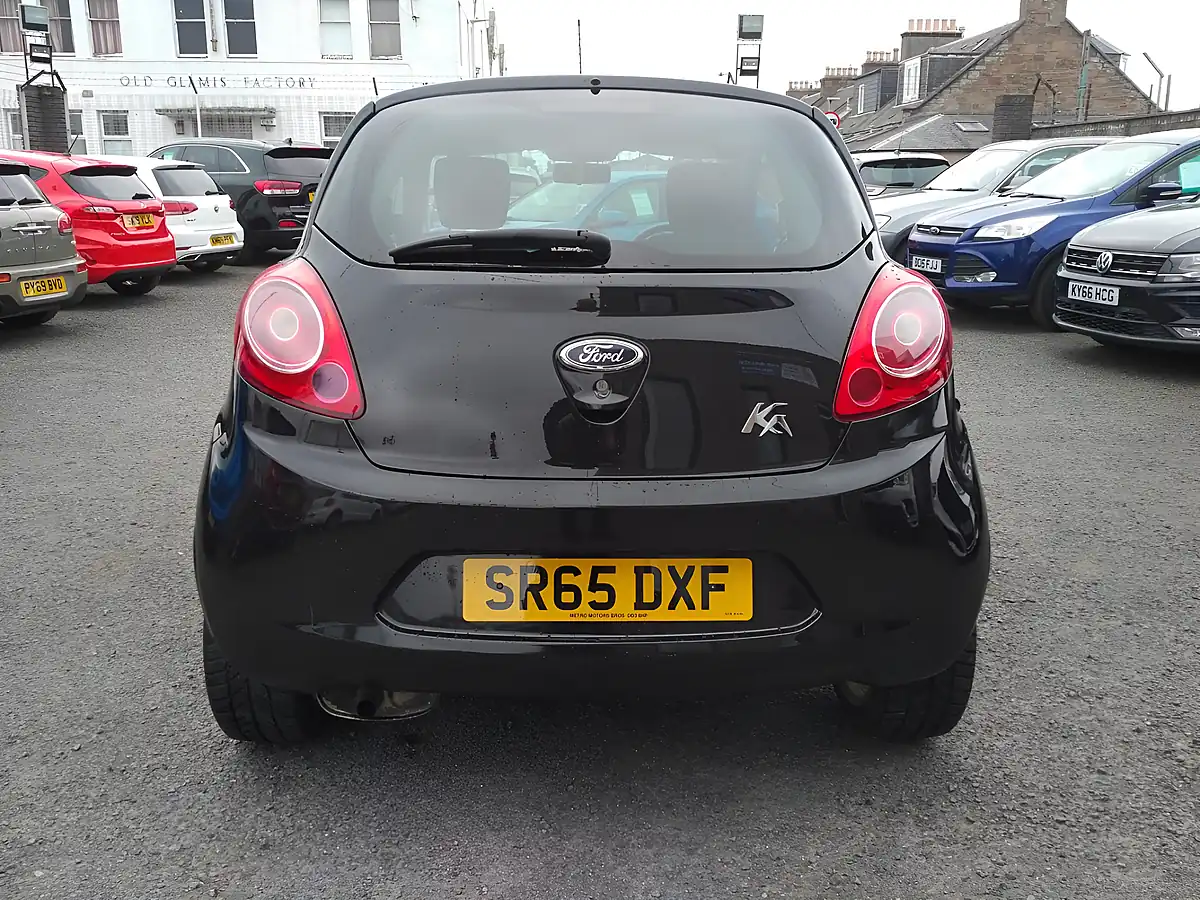 Used 2016 Ford Ka Zetec Black - Interior and Exterior details 5