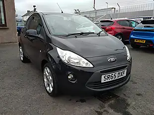 Used 2016 Ford Ka Zetec Black - Interior and Exterior details 9