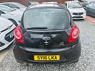 Used 2016 Ford Ka Zetec Black - Interior and Exterior details 4