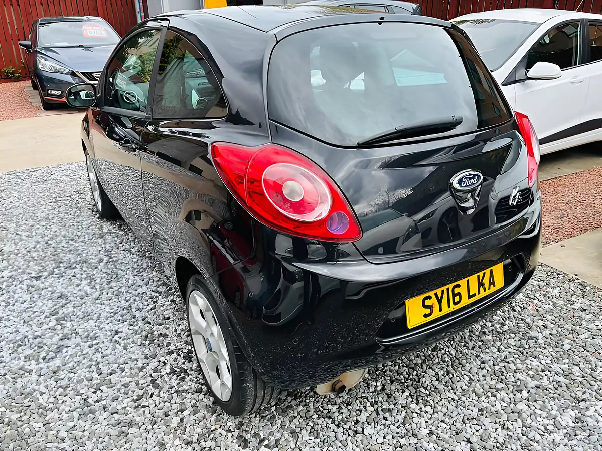 Used 2016 Ford Ka Zetec Black - Interior and Exterior details 7