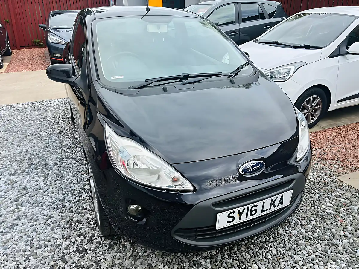 Used 2016 Ford Ka Zetec Black - Interior and Exterior details 8