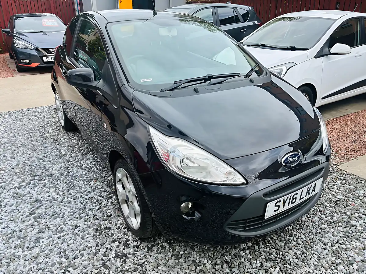 Used 2016 Ford Ka Zetec Black - Interior and Exterior details 9