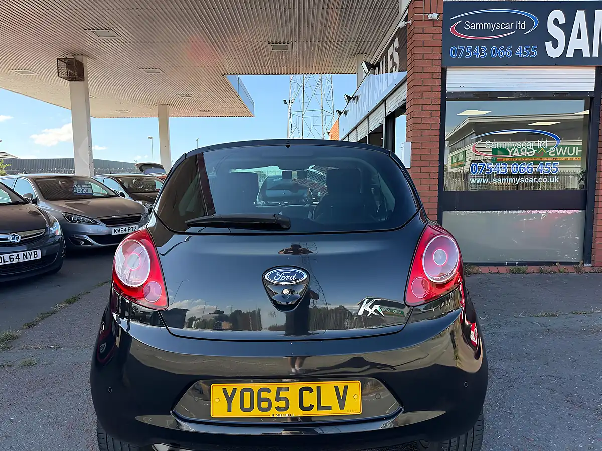 Used 2016 Ford Ka Zetec Black - Interior and Exterior details 4