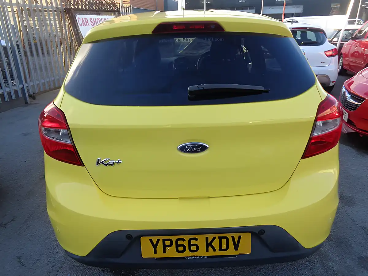 Used 2016 Ford Ka+ Zetec Yellow - Interior and Exterior details 16